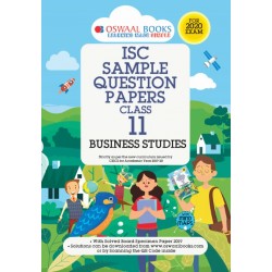 Oswaal ISC Sample Question Paper Class 11 Business Studies